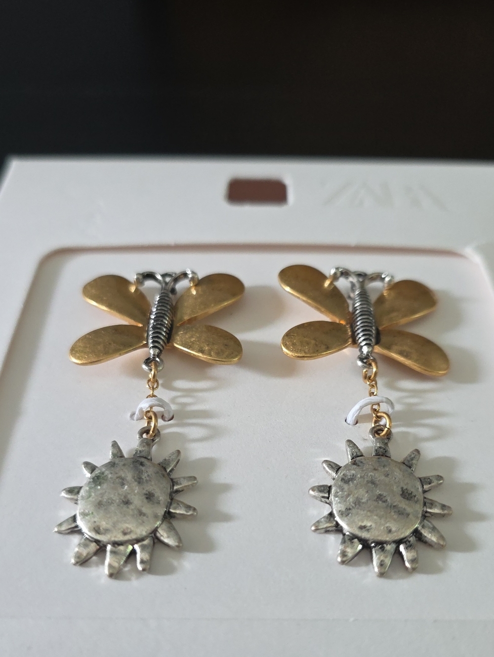 ZARA Butterfly Earrings - Picture 7 of 17